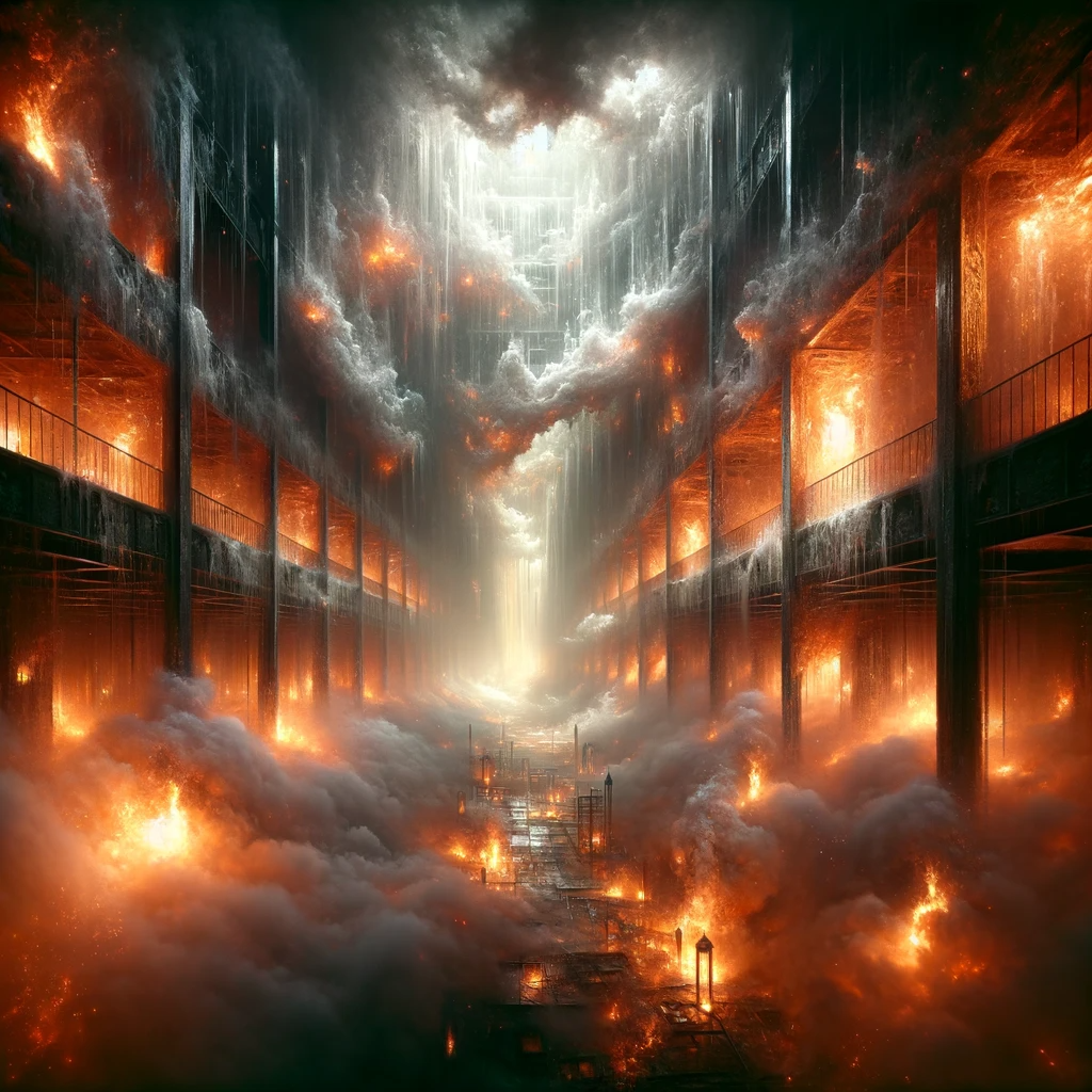 Backrooms Level -10: The Blaze