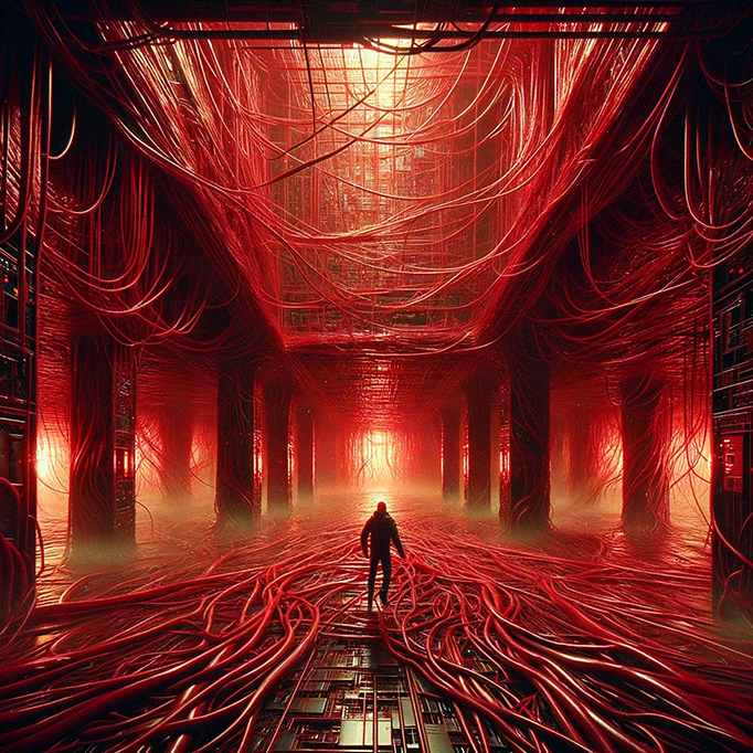 Backrooms Level -7.1: The Crimson Network