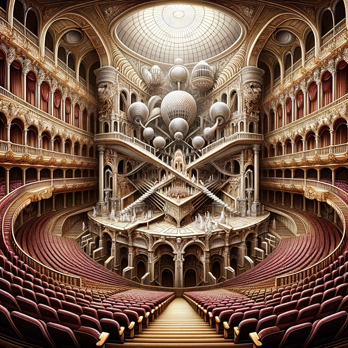 Backrooms Level -8.2: The Distorted Auditorium