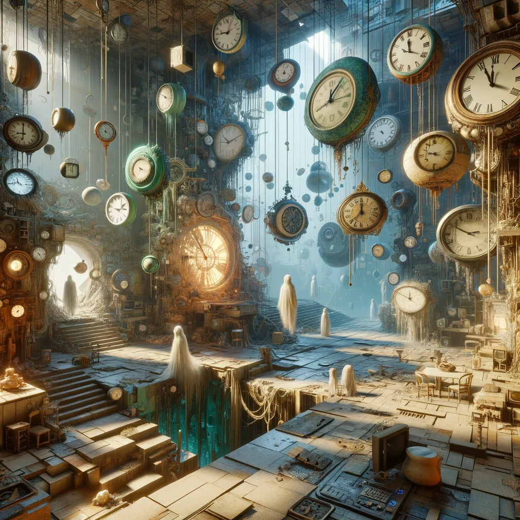 Backrooms Level -17: Fractured Facade of Time