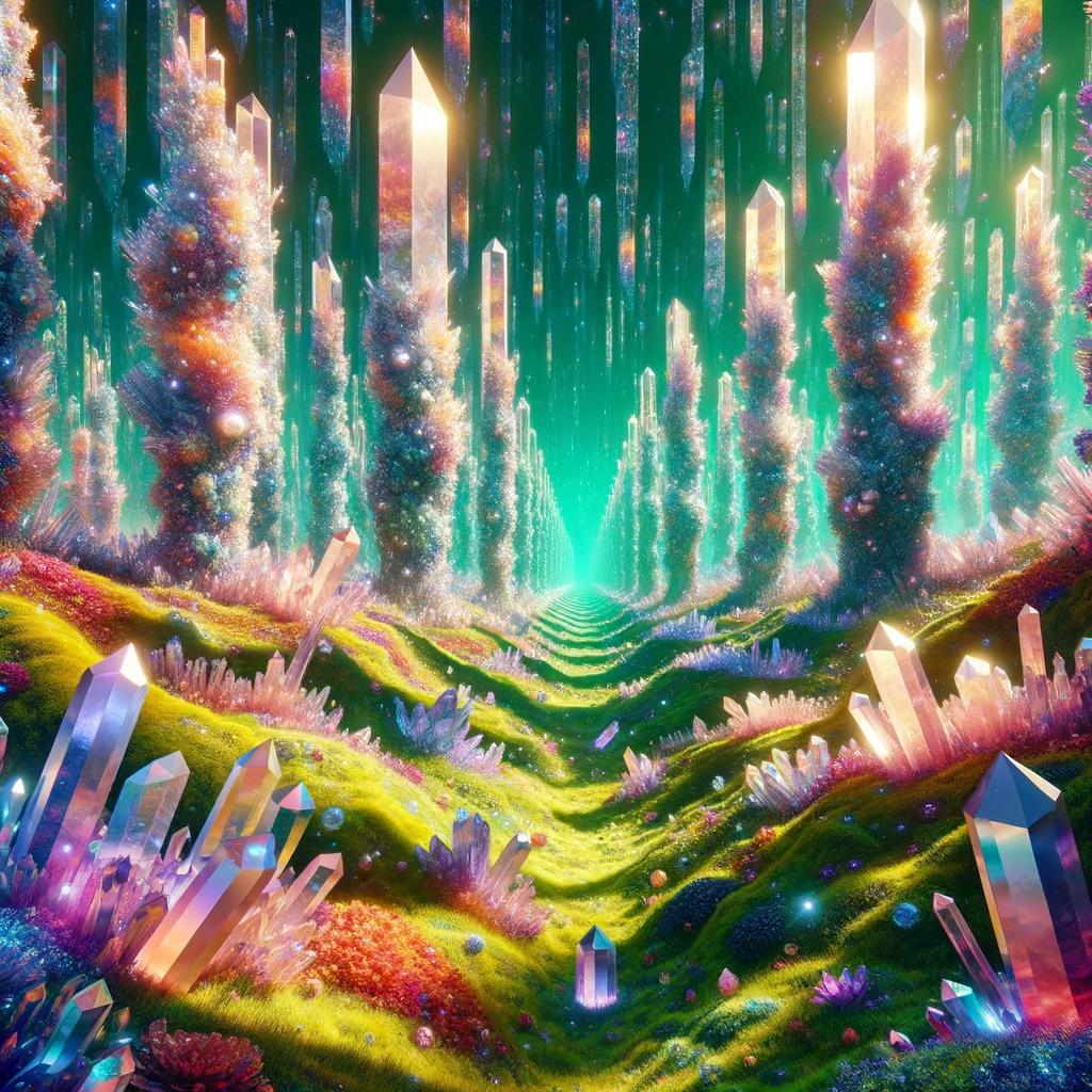Backrooms Level -3.2: The Crystal Garden