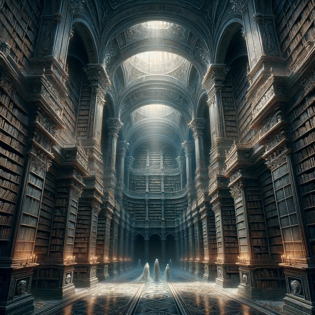 Backrooms Level -3.6: The Cursed Library