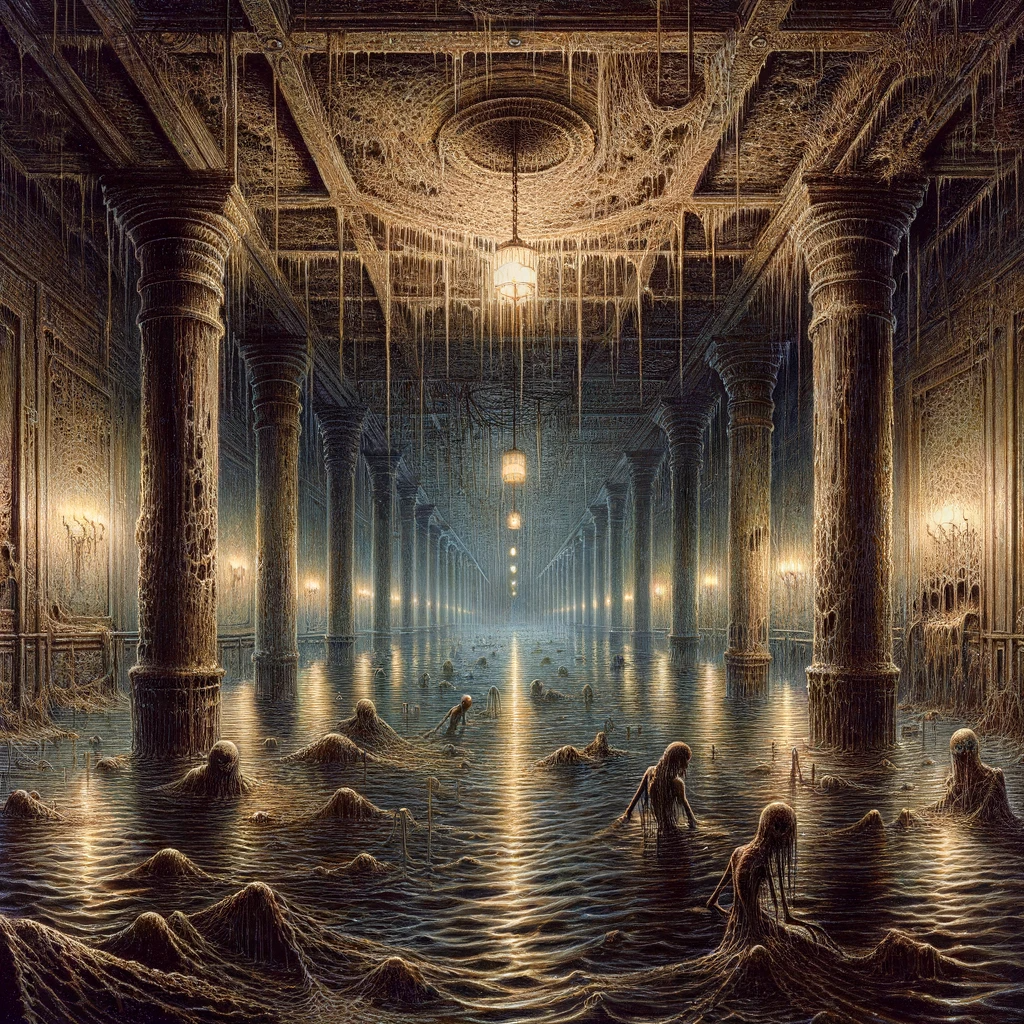 Backrooms Level -5.3: The Drowned Desolation