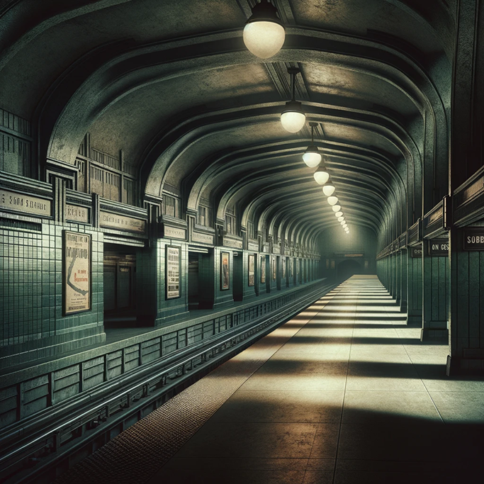 Backrooms Level 101: Metro Maze