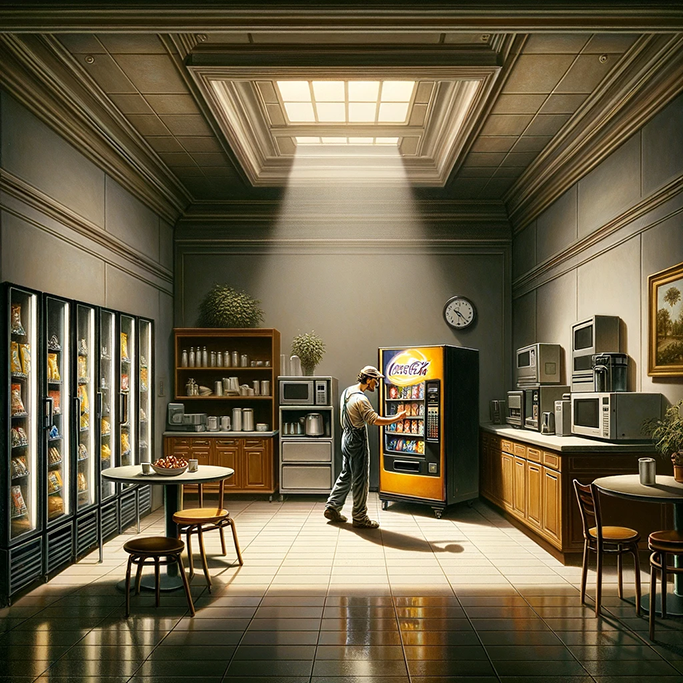 Backrooms Level 20: Neverending Lunch Hour