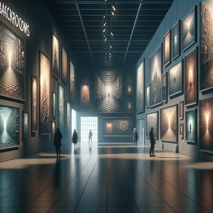 Backrooms Level 22: The Grand Exhibition