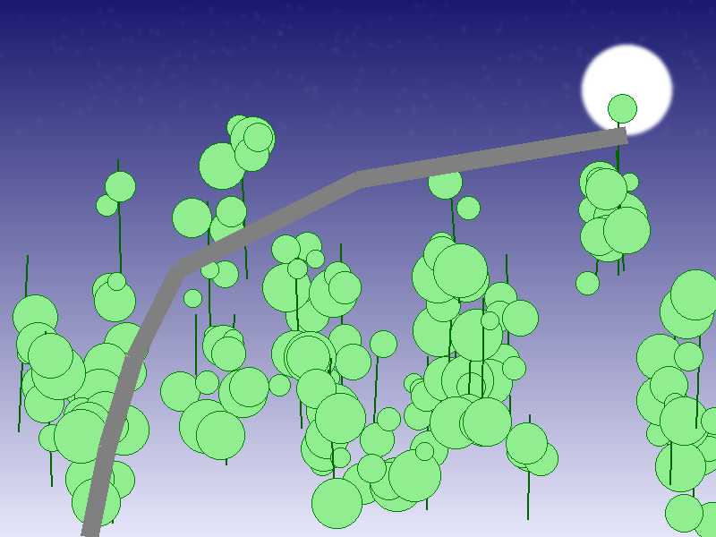 Backrooms Level 35: Spectral Garden