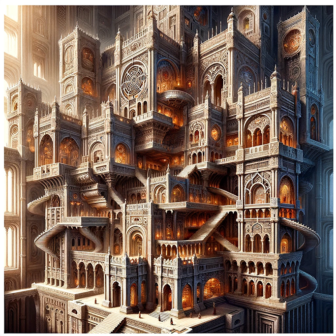 Backrooms Level 40: Wandering Castle