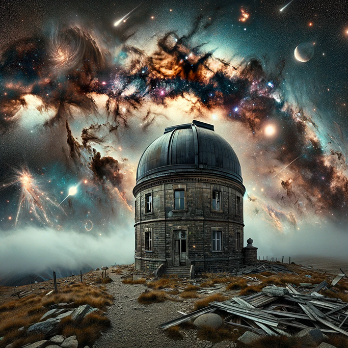 Backrooms Level 47: Shattered Observatory