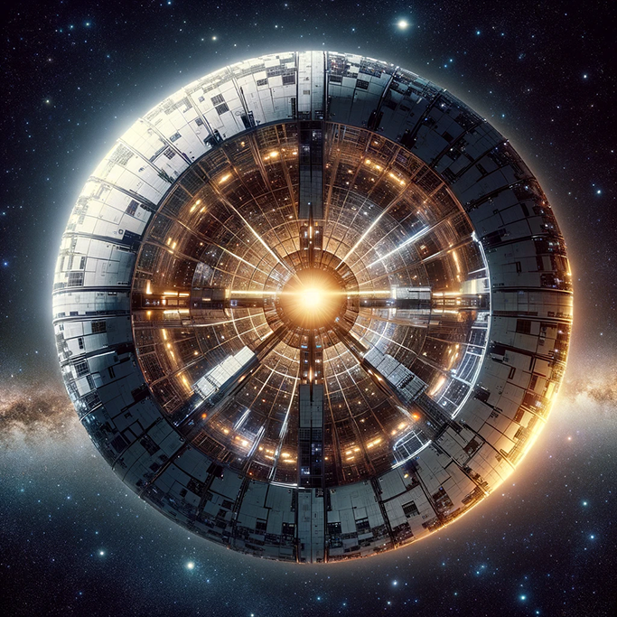Backrooms Level 5742432: Dyson Sphere