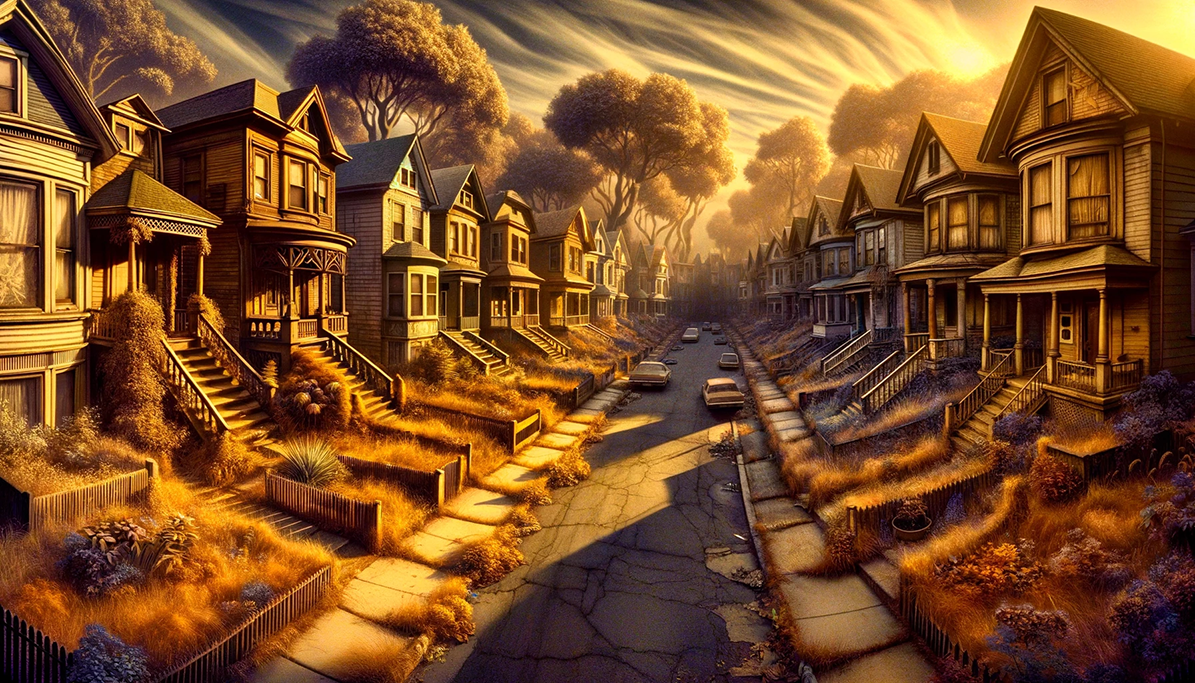 Backrooms Level 6: The Neighborhood