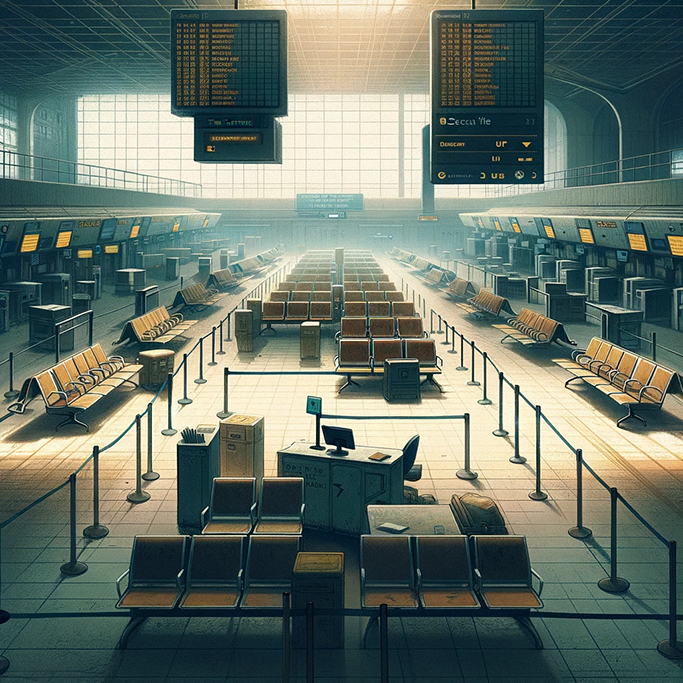 Backrooms Level 8: Ghost Terminal